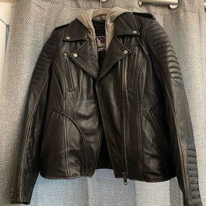 Leather Moto Jacket